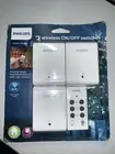 Philips Indoor Lighting Control With Wireless Remote Switch 3 On/OFF Receivers