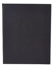 Four-Views (Booklet) Menu Cover For 8-1/2 X 11" Inserts, Black (10 Each)