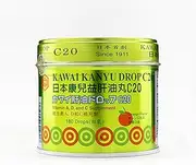 Kawai Kanyu Drops C20 Vitamin A, D and C - E77-solstice-KWC20(orange flavor)
