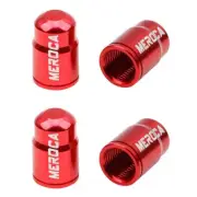 Prevent Leaks with 4pcs Aluminum Alloy Bike Valve Cap SchraderPresta Valve