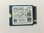 WD SN530 512GB M.2 2230 SSD NVMe PCIe For Surface Pro 7 & 8 Laptop Steam deck PC