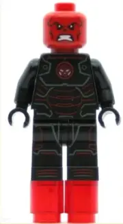 LEGO Super Heroes Minifigure Iron Skull (Genuine)