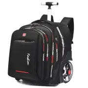 22 Inch Rolling Backpack, Travel Backpack with Wheels, 55 L Large Capacity