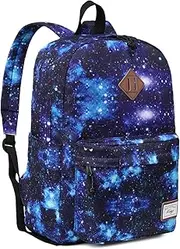 School Backpack, Kasqo 15.6 Inch Lightweight Backpack for Boys Girls Water-Resistant Travel Backpack Rucksack Bag Women Men Casual Daypack for School Work