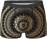 [YANYU] Mandala Print Stylish Men Briefs Breathable Stretch Lightweight Comfortable for All Day Wear
