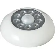 Light It 9-Bulb White LED Battery Tap Light 30015-308 Light It 30015-308