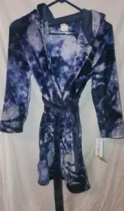 New Kids Youth Cat & Jack Medium 8/10 Hoodie Robe Blues Teen