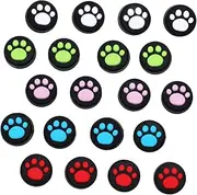 MOLUCKFU 20pcs Silicone Joystick Grip Button Cap Covers Cat Claw Design Joystick Thumb Grip Cap for Game Machine