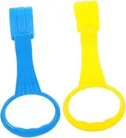 BESPORTBLE 2pcs Baby Pull up Rings for Playpen Safe Ergonomic Handles for Baby Standing Assistance Playpen Accessories for Indoor Use Crib Ring Toys