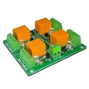 4 SPDT Relay Board Control Switch Module ARM PIC DSP PLC - 12V