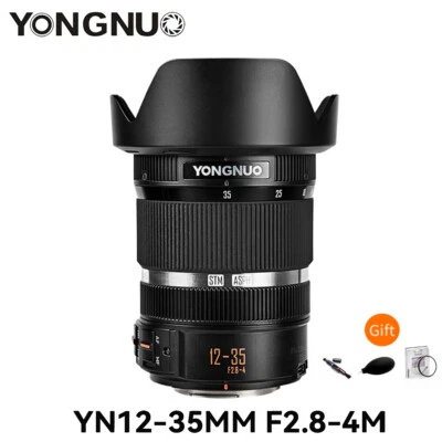 Yongnuo YN12-35mm F2.8-4M AF Internal Zoom Macro Lens for M4/3 M43 mount Cameras