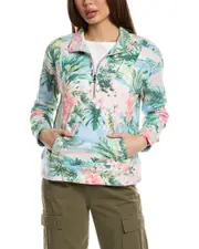 Tommy Bahama Marina Del Mar Ocean Vida 1/2-Zip Pullover