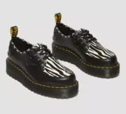DR MARTENS RAMSEY QUAD 3i SHOE UK SIZE 7 EUR 41 BLACK ZEBRA DOCS 31679195
