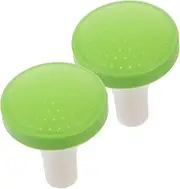 LOORGVEL Water Can Sprinkler Caps 2 Pack Simple Sprinkler Heads Garden Watering Nozzles for Types of Watering Cans