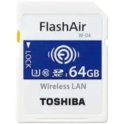 TOSHIBA Wireless LAN SDXC Memory Card 64GB Class10 UHS-1Flash Air SD-UWA064G New