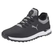 New Puma Proadapt Alphacat Mens Golf Shoes Black Silver Quiet Shade 11.5