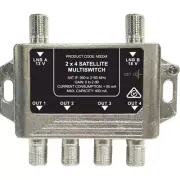 MS2X4 MULTISWITCH 2 WIRE 4 OUT FOXTEL APPROVED F30931