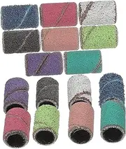 LIFKOME Pcs Sanding Bands for Nail Drill Nail Sanding Bands Fine Grit Mandrel Bit for Manicure Buffing Supplies