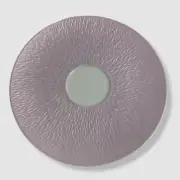 $55 Raynaud Pink Mineral Irise Nacre/Mother of Pearl Tea Saucer Plate Round 6.9"