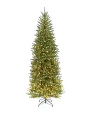 National Tree Company 10ft Dunhill Fir Slim Tree w/ 900 Clear Lights