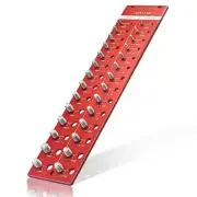 Thread Checker, 28 Nut and Thread Gauge, Bolt and Nut Identifier Gauge with 1...