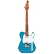 Northstar NS2-CB Electric Guitar, 6 String, Solid Poplar, Cadillac Blue Finish