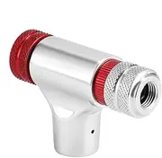 wiroouia Bikes Tire Inflator, Portable Bikes Tire Pump CO2 Inflator, Aluminum Alloy Mountain Bikes Pump, Bikes Inflator for Birthdays, Outdoor, Cycling