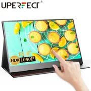 UPERFECT Touchscreen Monitor 15.6" Full HD LCD Monitor USB-C HDMI Touch Screen