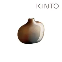 在飛比找momo購物網優惠-【Kinto】SACCO玻璃造型花瓶01- 棕