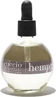 Cuccio Naturale Hemp Revitalizing Oil With Cupuacu And Chia - Renewing And Moisturizing Treatment To Repair Dry Skin - All Natural, Paraben Free Formula - Hands, Feet And Body - 75 ML Body Oil