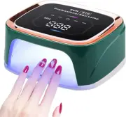 108W UV Led Nail Lamp, Cordless Rechargeable UV Light Nail Curing Lamp, Nail Dry