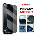 For Apple iPhone 16 15 14 13 12 11 Pro Max XR Privacy Tempered Screen Protector