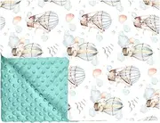 Imtrub Cot Blanket, Soft Breathable Nursery Blankets, Skin-Friendly Bedding Care Supplies For Family Friends Home Outdoor Birthdays Mom Daughter