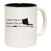 Dont Have A Bucket List But My F Kit List Mug Cup