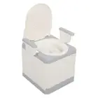 Foldable Bedside Commode Fall Odor Proof Portable Toilet Bedside Commode Cha BLW