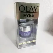 Olay Retinol 24 Night Eye Cream 0.5oz NEW Factory Sealed Smooth Bright Eyes
