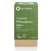 One Nutrition Wheatgrass Juice Powder 100g (ONE023)