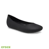 在飛比找momo購物網優惠-【Crocs】女鞋 布魯克林平底鞋(209384-001)