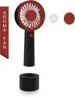 Portable Handheld Fan，Aromatherapy Diffuser Design, Personal Desk Fan with Base,