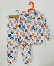 Peter Alexander Girls Pjs Set Size 6 Jnr Pyjamas Flannelette Animals Spots New
