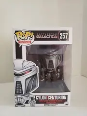 FUNKO POP BATTLESTAR GALACTICA CYLON CENTURION VINYL FIGURE #257 ~NEW~ Rare!