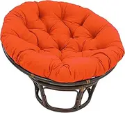 TMXKOOK Cushion for Hanging Egg Chair, Waterproof Thick Large Round Swing Hammock Seat Cushions Replacement, Washable Papasan Cushion, Rattan Chair Pads