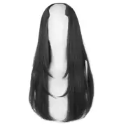 Black Synthetic Women'S Styling Long Hair Extra Long Hair Synthetic Wigs6056