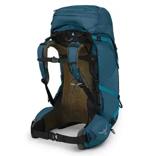 【Osprey】Atmos AG 50 登山背包 50L 男款 氣壓藍(健行背包 徙步旅行 登山後背包)