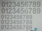 Mailbox Numbers for Outside - 50 Pieces (0-9) Waterproof, Self-Adhesive 3" & 4"
