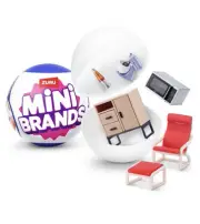 ZURU 5 Surprise Capsule Mini Brands Home Series 1 NEW FACTORY SEALED (Lot of 5)