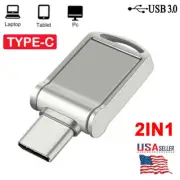 2TB USB Type C 3.0 Flash Drive Thumb Memory Stick Pen PC Laptop Android Storage