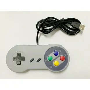 現貨 USB遊戲手把 任天堂 超任 PS2 電腦遊戲手把 模擬器手把搖桿 USB手把 SEGA XBOX360樣式