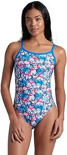[arena] Women's Performance Multi Camo Challenge Back Swimsuit