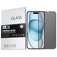 在飛比找momo購物網優惠-【IN7】iPhone 15 6.1吋 防窺3D滿版鋼化玻璃